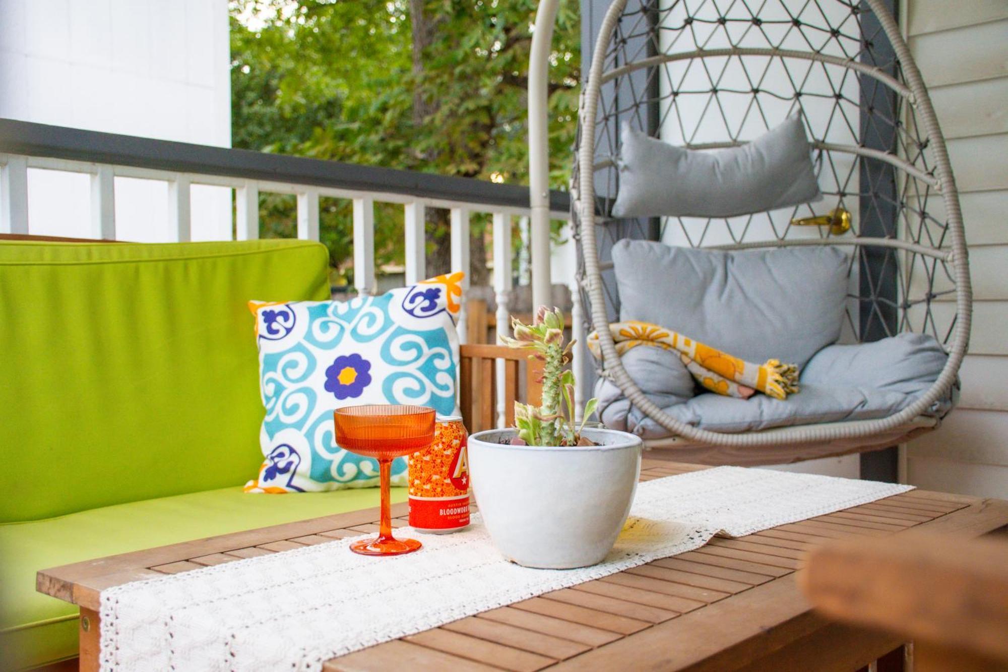 Stylish, Artsy Bungalow Central Eastside Austin Exteriér fotografie