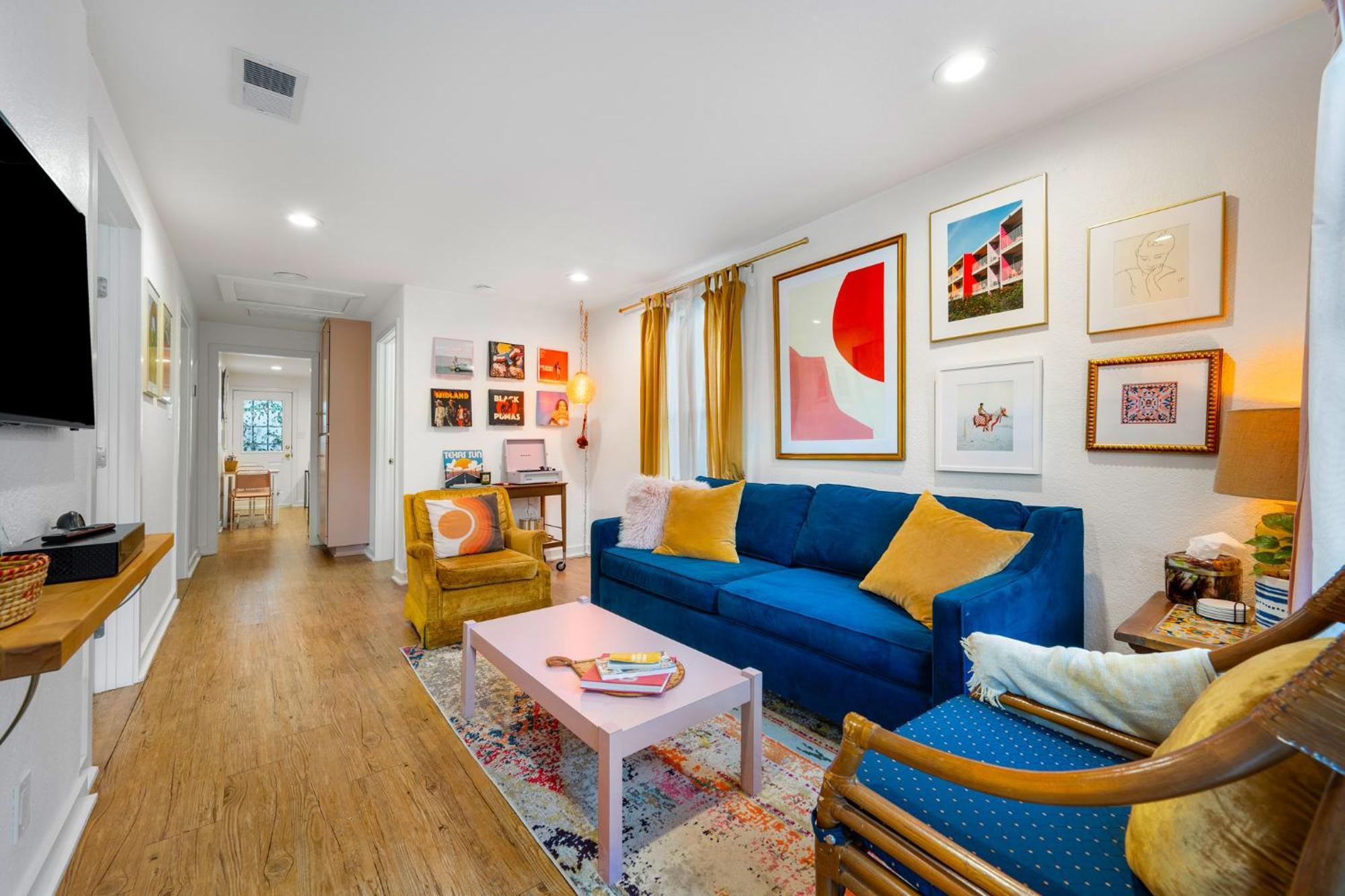 Stylish, Artsy Bungalow Central Eastside Austin Exteriér fotografie